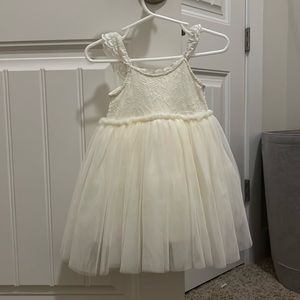 Noralee cream dress. Perfect for a flower girl dress.